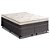 Cama Box Queen + Colchão Molas Ensacadas Luare Europillow 158x198x70cm - Imagem 1