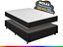 Cama Box Casal + Colchão Molas Ensacadas Pergola Europillow 138x188x63cm - Imagem 1