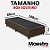 Cama Box Solteiro Desmontável (na caixa) 88x188x40m Suede Marrom - Imagem 2