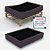 Cama Box Casal Desmontável (na caixa) 138x188x40m Suede Bege - Imagem 6