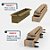 Cama Box Casal Desmontável (na caixa) 138x188x40m Suede Marrom - Imagem 3