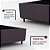 Cama Box King Desmontável (na caixa) 193x203x40cm Suede Preto - Imagem 7