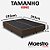 Cama Box King Desmontável (na caixa) 193x203x40m Suede Marrom - Imagem 2