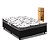 Cama Box Casal + Colchão De Espuma D60 138x188x60cm - Imagem 1
