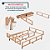 Cama Box Casal + Colchão Ortopédico D33 138x188x63cm - Imagem 5