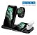 Base De Carregamento Indução 3 Em 1 Para iPhone Watch Airpod - Imagem 1
