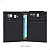Carteira Masculina Couro Preto Legitimo Premium Slim - Imagem 3