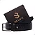 Cinto De Couro Slim Oldmoney Masculino Legítimo Preto - Imagem 4
