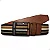 Cinto Couro Slim Oldmoney Masculino Legitimo Marrom Listra - Imagem 1