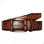 Cinto Slim Oldmoney Masculino Couro Legítimo Marrom - Imagem 1