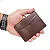 Cinto Slim Oldmoney Masculino Couro Legítimo Café + Brinde - Imagem 5