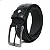 Cinto Slim Oldmoney Masculino Couro Legítimo Preto + Brinde - Imagem 4