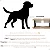 Comedouro Elevado Porcelana M Duplo Para Cachorro E Gato Marrom-claro - Imagem 5
