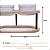 Comedouro Pet Bebedouro Cachorro Gato Elevado 2 Potes Tam M Marrom-claro - Imagem 3