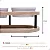 Comedouro Pet Bebedouro Cachorro Gato Elevado 2 Potes Tam P Marrom-claro - Imagem 3