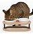 Comedouro Pet Bebedouro Cachorro Gato Elevado 2 Potes Tam P Marrom-claro - Imagem 6