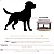 Comedouro Pet Bebedouro Cachorro Gato Elevado Único Tam P - Imagem 4