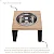 Comedouro Inox Bebedouro Cachorro Gato Elevado Simples Tam P - Imagem 2