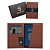 Carteira Passaporte Couro Marrom Escuro Legitimo Premium - Imagem 2