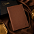 Carteira Passaporte Couro Marrom Escuro Legitimo Premium - Imagem 10