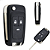 Capa Chave Canivete Gm Cruze Onix Tracker Montana S10 3 Botões - Imagem 1