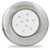 Luminária Led RGB Iluctron 9W 125mm Inox para Piscina com Cabo de 5m - Imagem 1