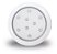 Luminária Led Branco Quente Iluctron Para Piscina Corpo Inox 9W 80mm 12V - Imagem 1