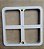 Grade de Fundo em ABS 15x15 com Tampa FSB Prata 25 cm Diâmetro Sodramar – Anti-Aprisionamento NBR 10339 - Imagem 4