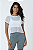 Blusa Cropped Spot Trevos Branca - Imagem 1