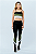 Legging DT Funcho Preto/Verde/Prata - Imagem 1