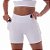 Short de Compressão com Multibolsos Total Emana Branco - Imagem 1