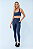 Legging Monocrome Azul Marinho - Imagem 1
