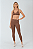 CALCA LEGGING AURA MARROM CHARUTO/CANELADO - Imagem 4