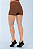 SHORT FITNESS PILLE MARROM CHARUTO/CANELADO - Imagem 2