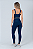 TOP FITNESS TONNER AZUL MARINHO GRAFFIATO - Imagem 2
