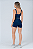 SHORT FITNESS TONNER AZUL MARINHO GRAFFIATO - Imagem 4