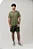 SHORT MASCULINO RAPHA VERDE JUNGLE - Imagem 3