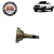 EIXO FLANGE SAIDA CAIXA REDUZIDA RANGER 4X4 98/12 F87Z7061BA - Imagem 1