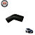 MANGUEIRA SAIDA TURBINA TROLLER 3.2 2015 A 2021 SILICONE PRETO - Imagem 4