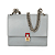 Bolsa Fendi Small Kan I Bag Cinza - Imagem 1