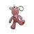 Chaveiro Urso Rosa Love U a Lot - Popobe - Imagem 5