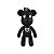 Chaveiro Urso Dark Love - Popobe - Imagem 1