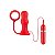 Plug Anal em Silicone com Anel Peniano 10 Modos de Vibração Buttplug Thriller Ass - Nanma - Imagem 1
