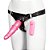 Cinta com Pênis 17x4cm com Vibrador Multivelocidade Rosa Maravilha - Absoloo - Imagem 3