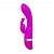 Vibrador Ponto G com Estimulador Clitoriano Freda - Pretty Love - Imagem 1