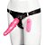 Cinta com Pênis 17x4cm com Vibrador Multivelocidade - Absoloo-Rosa maravilha - Imagem 1