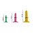 Kit com 6 Dilatadores Vaginais - Absoloo - Imagem 3