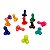 Mini Pênis Realístico com Escroto 4,5cm x 1,3cm Cores Diversas - Absoloo - Imagem 1