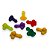 Mini Pênis Realístico com Escroto 4,5cm x 1,3cm Cores Diversas - Absoloo - Imagem 8