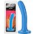 Penetrador em Silicone Azul com Base - Platinum The Slim Blue - Doc Johnson - Imagem 2